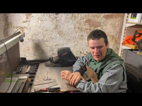 Mag Schweißen , Schutzgasschweissen , meine ersten Mag-Schweissversuche Teil 2 , Kehlnaht