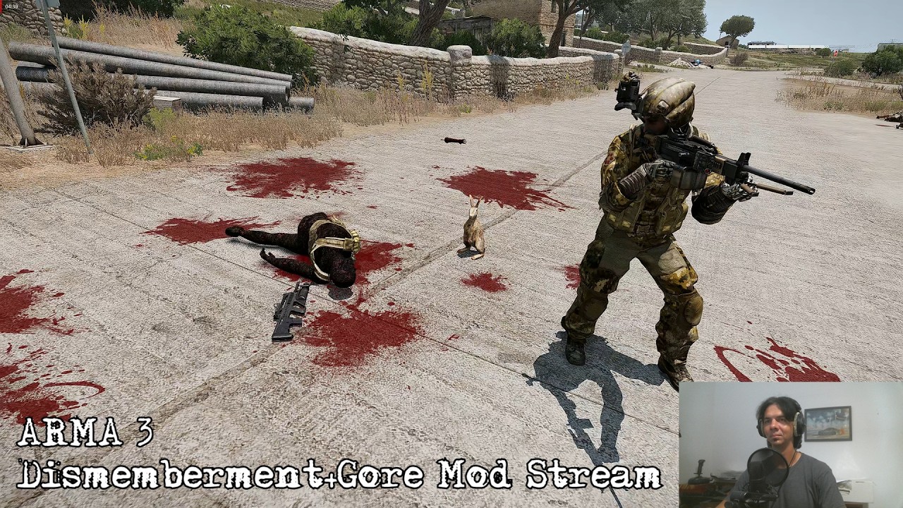 Live Impressions - ARMA 3: Dismemberment+Gore Mod (Stream)