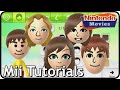 Tutorial How To Make The NintendoMovies Miis Maurits Rik Myrte Danique Thessy And More