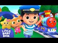 Down By The Bay Train Song Mia S Play Time LittleBabyBum Nursery Rhymes For Babies LBB