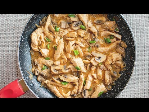 How to make Chicken Geschnetzeltes with Hunter Sauce