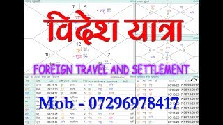 विदेश यात्रा के योग ज्योतिष में | FOREIGN TRAVELLING & SATTLEMENT YOGA - Download this Video in MP3, M4A, WEBM, MP4, 3GP