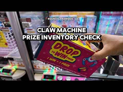 ROUND1 LAKEWOOD INVENTORY CHECK #round1 #round1arcade #ufoキャッチャー