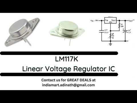 LM117K  Linear Voltage Regulator IC