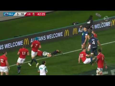Blues v Lions - Sonny Bill Williams try