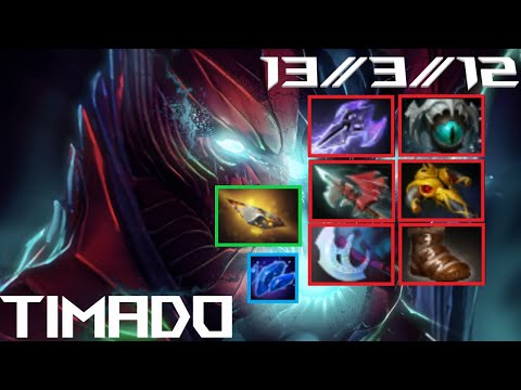 Timado Terrorblade Carry Dota 2 Full Gameplay Patch 7.31c