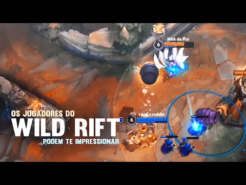 COMO OS JOGADORES DE WILD RIFT REALMENTE JOGAM - LOLNAM WR