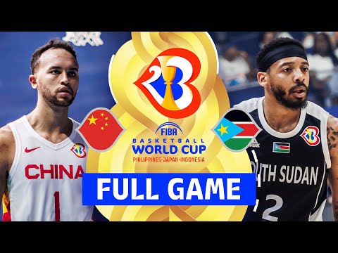 China v South Sudan | Full Basketball Game | FIBA Basketball World Cup 2023
