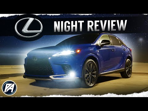 New Ambient Lights! | 2023 Lexus RX Night Review & Drive