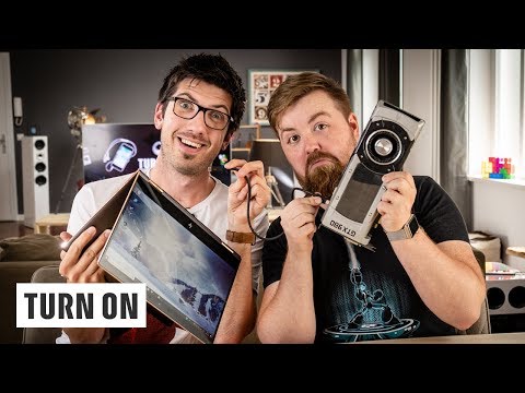 Laptop mit externer Grafikkarte: Alex & Jens basteln ein Notebook mit High-End-Grafik