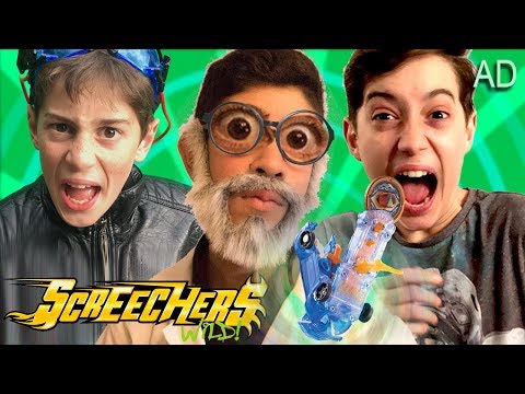 The Crazy Toy Inventor - Fun Kids Parody with Screechers Wild Toys | Gorgeous Movies