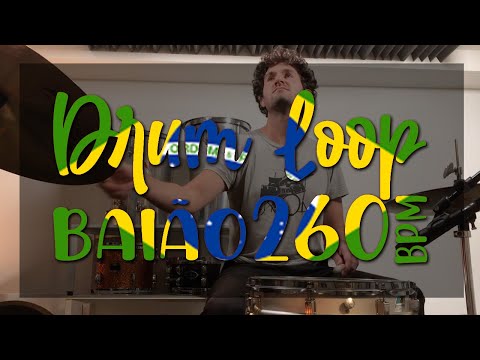 DRUM LOOP - BAIÃO - 260 bpm