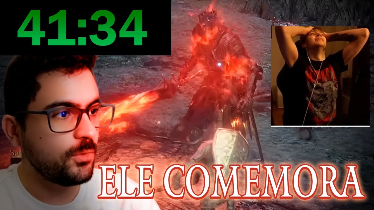 O cara zerou DARK SOULS 3 em 41 minutos SEM usar GLITCHES LOUCOS