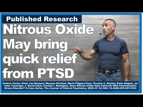 Nitrous Oxide May bring quick relief from PTSD - Vimarsana News