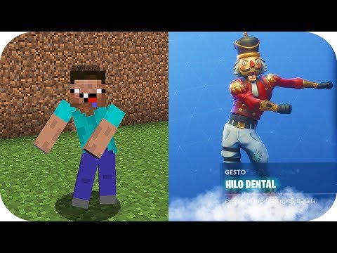 Bailes De Minecraft Vs Bailes De Fortnite Minecraft Troll Netlab - batalla de baile y de rap roblox
