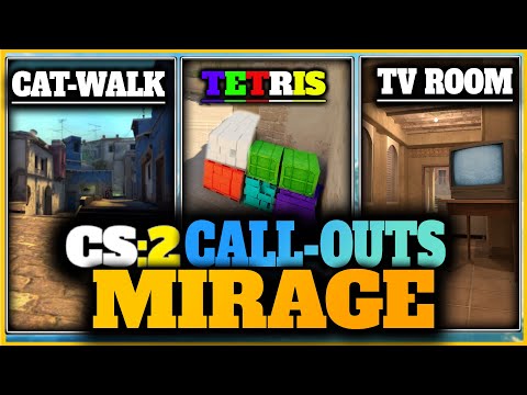 MUST KNOW! "Call Outs" On CS2 MIRAGE