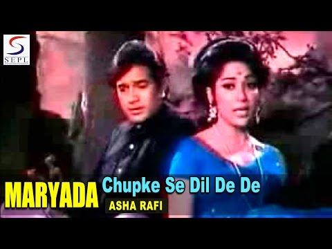 Chupke Se Dil De De | Kishore Kumar, Lata Mangeshkar @ Rajesh Khanna, Raaj Kumar, Mala Sinha