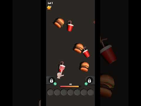Food Match 3D Tile Puzzle Level 1 Gameplay WalkThrough - YouTube