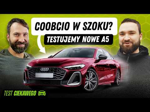 ​@Coobcio testuje Audi A5 2.0 TFSI Quattro 2025! TestCiekawego #1