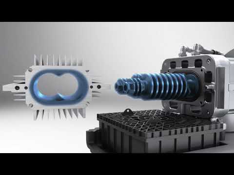 VACUU·PURE® 10C - Oil-free & chemically resistant screw pump