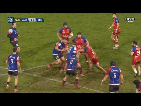 luka goginava highlights Aurillac - grenoble - 16-20