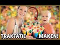 ZOETE REGENBOOG POPCORN MAKEN ? | Bellinga Vlog #1475