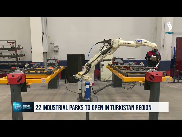 Түркестан облусундагы индустриалдык парктарда 152 долбоор ишке ашырылат