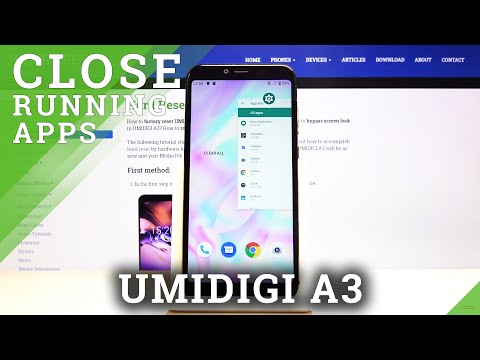 How to Close Running Apps on UMIDIGI A3 – Deactivate Background Apps