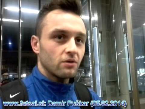 futsal.si: Damir Puškar po koncu Eura 2014 (06.02.2014)
