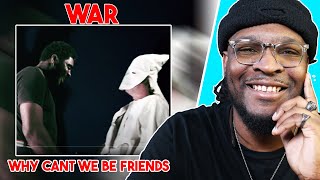 This Ended Racism! WAR - Why Can&#39;t We Be Friends? REACTION/REVIEW