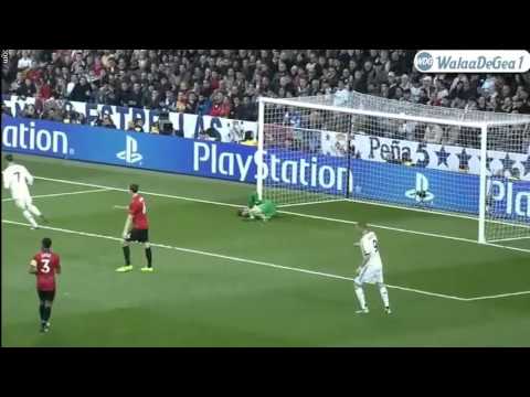 David De Gea Vs Real Madrid at Estadio Santiago Bernabeu. ?13-2-2013? HD.