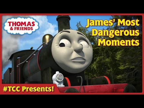 James' Most Dangerous Moments | Thomas Creator Collective Presents Ep. #4 | Thomas & Friends - Kids TV Series, Kingdom Kids Zone - Thomas & Friends