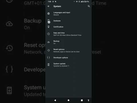 NOKIA 1.4 GESTURE CONTROL MENU...