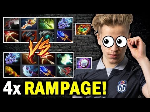 TOPSON back to EU  — vs Cooman 4x RAMPAGE WTF Game Dota 2