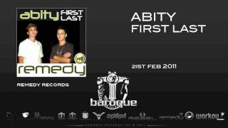 Abity - First Last (remedy records)