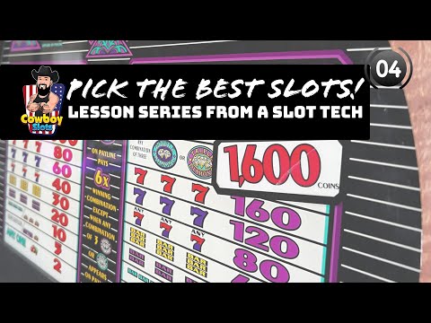 Picking winning Slot Machines! 🎰 Lessons from a Tech Episode 4: The Paytable.