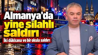 Almanya'da Yine Silahlı Saldırı! İki Dükkana ve Bir Okula Saldırı... I 13 Ekim 2