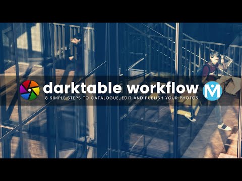Darktable Workflow - 8 simple steps to catalogue, edit and publish your photos