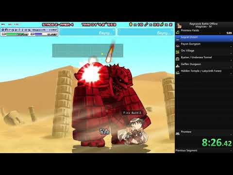 Ragnarok Battle Offline Speedrun - Magician M (1:24:19)