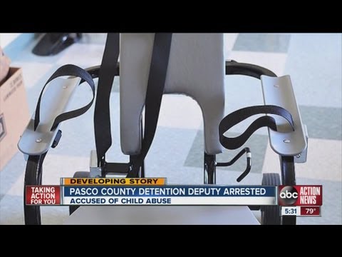 Pasco County Detention Deputy Norman Grant arrested and charged with child abuse