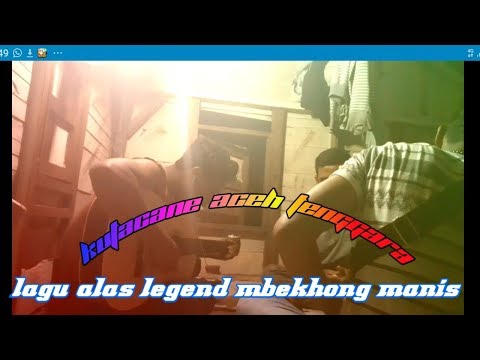 Lagu alas legend abadi selian,mbekhong manis,di nyanyikan oleh pakpuk,