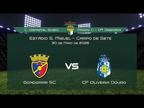 AFPorto Sub10 - Promoção C - 17ª Jornada - Gondomar SC vs CF Oliveira Douro