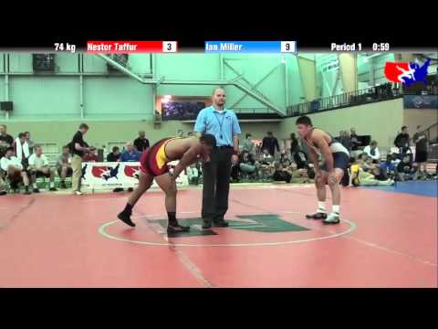 Nestor Taffur vs. Ian Miller at 2013 ASICS University Nationals - FS