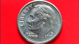 The Value of 2000 D Roosevelt Dime