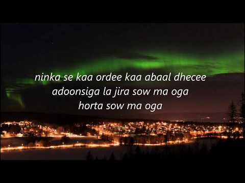 WITH LYRICS HEESTII  ARLIGEYGOOW