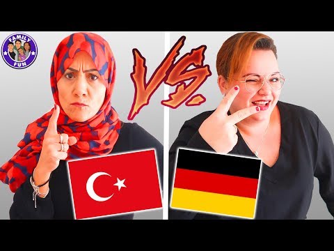 DEUTSCHE VS AUSLÄNDISCHE Mütter - Türkisch vs Deutsch -  Family Fun