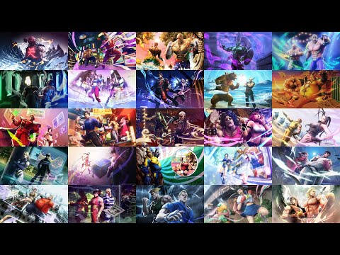 Street Fighter x Tekken | All Tag Team Intro Rivals End Cutscenes | REMASTERED | English Dub