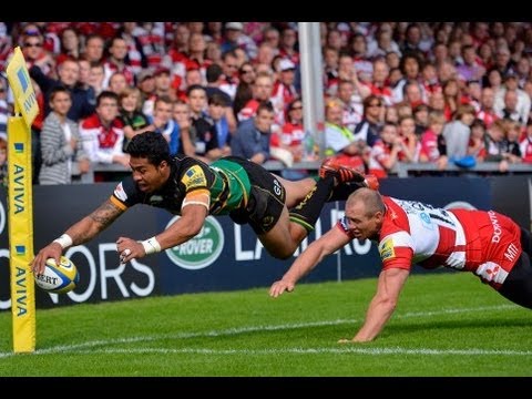 Gloucester Rugby 19-24 Northampton Saints | Aviva Premiership 2012/13