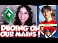DUOING WITH TENZ ON OUR MAINS !!! | Kyedae