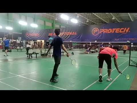 Badminton SF Men's Double Open Selayang Mall Tournament - Aqib / Ismail Vs JojoHanif / Farid